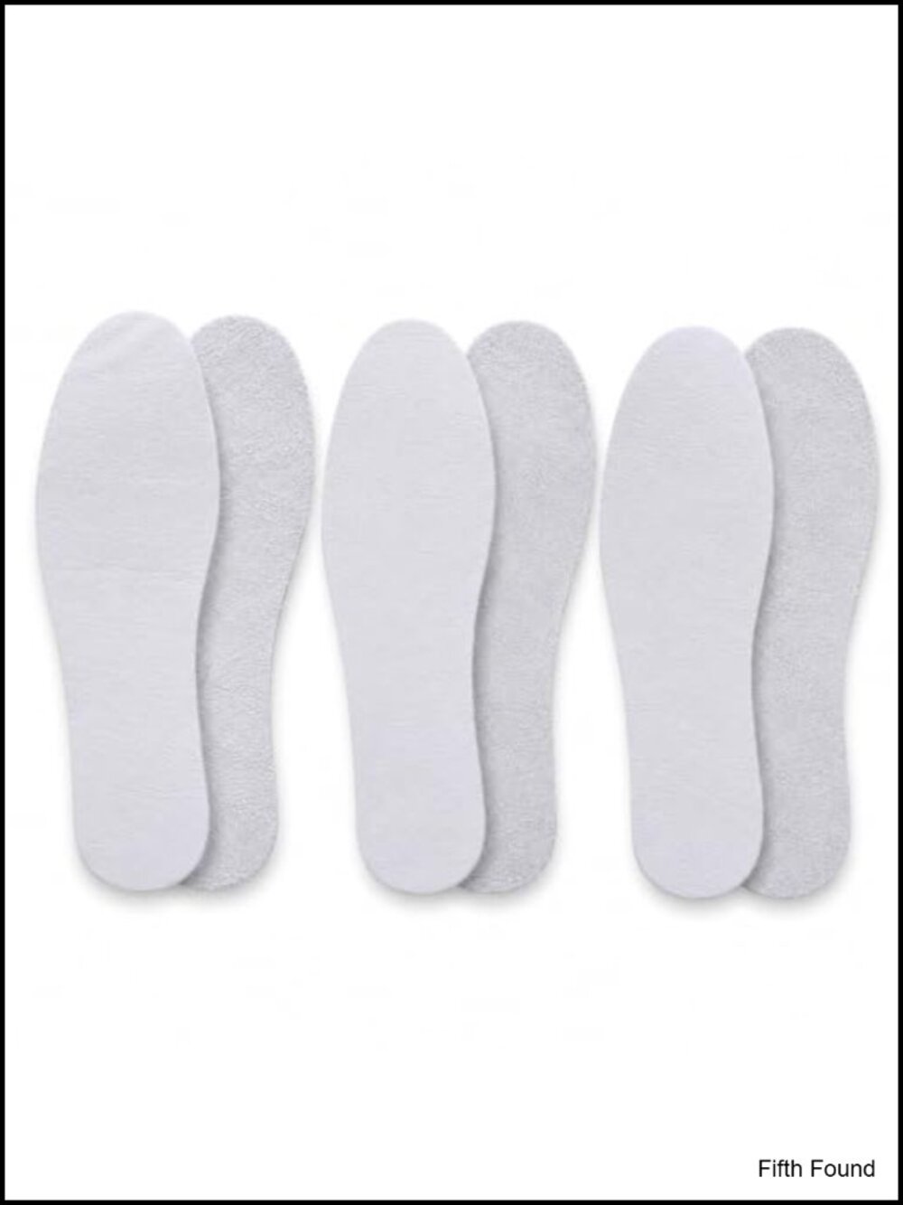 Buffalo Leather Insoles Thin Shoe Inserts Moisture Wicking 3 Pairs